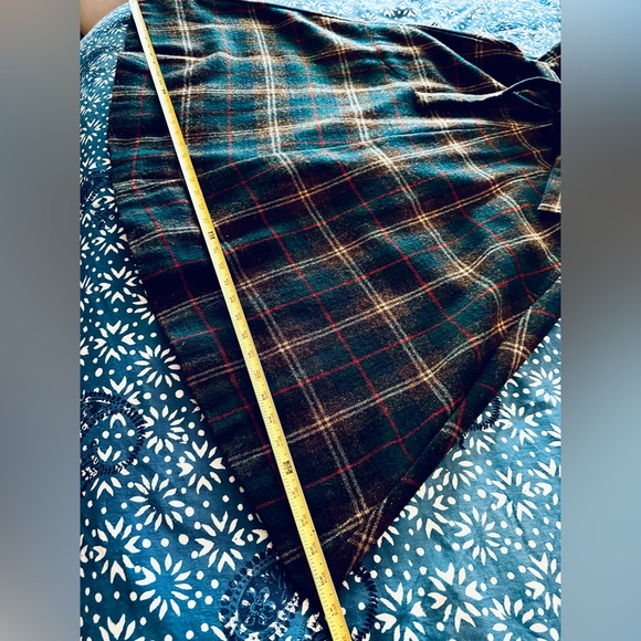 Super Preppy 70’s Vintage Plaid Wool Lanz Wrap Dress - Perfect Condition - Picture 10 of 12